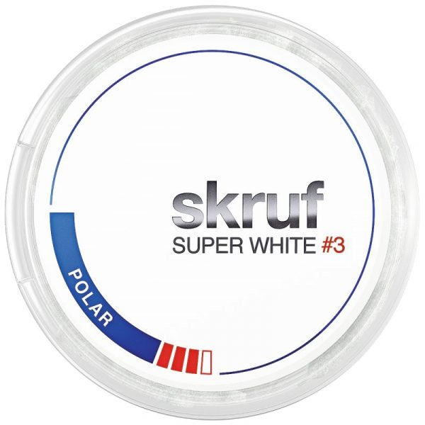skrufpolar,Skruf Super White Slim Polar Strong