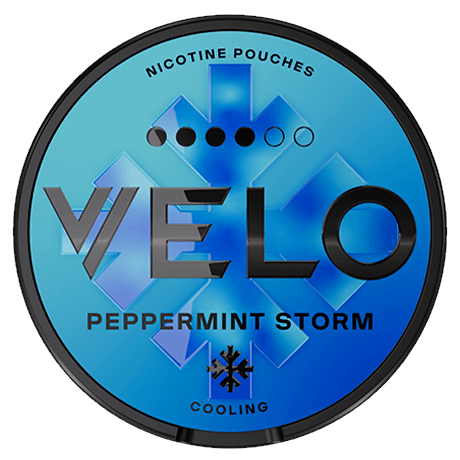 VELO Peppermint Storm (Cool Storm) Nikotinpåsar