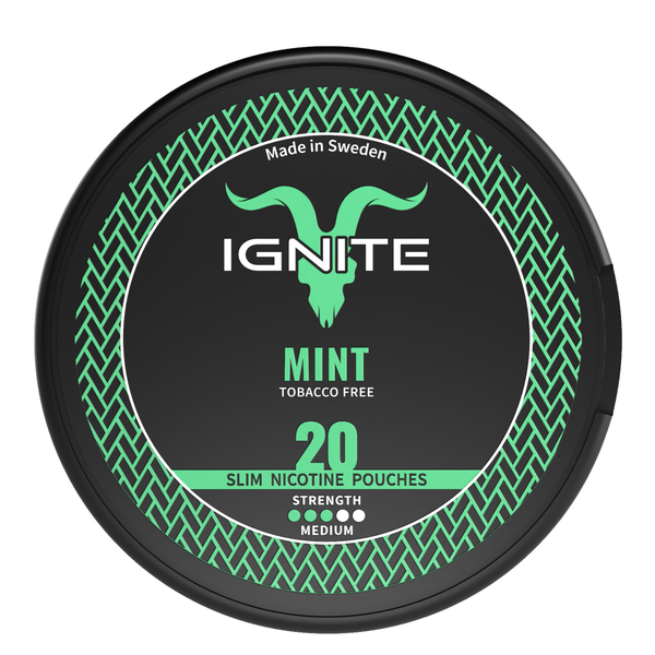 Ignite Mint Nicotine Pouches by Dan Bilzerian