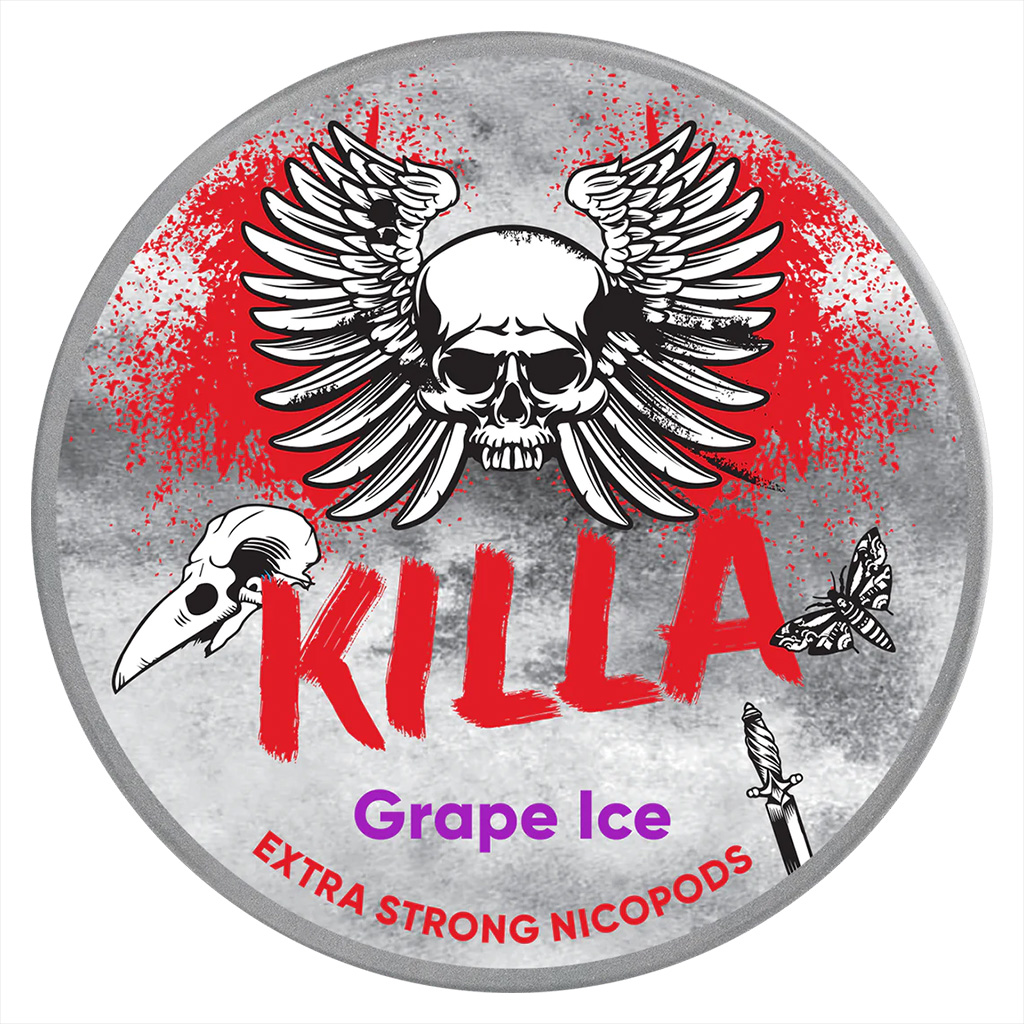 Killa Grape Ice Sachets de nicotine