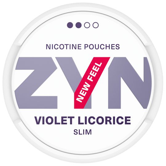 Zyn Violet Licorice Sachets de nicotine