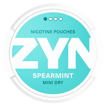 ZYN Spearmint Mini Dry Nicotine Pouches