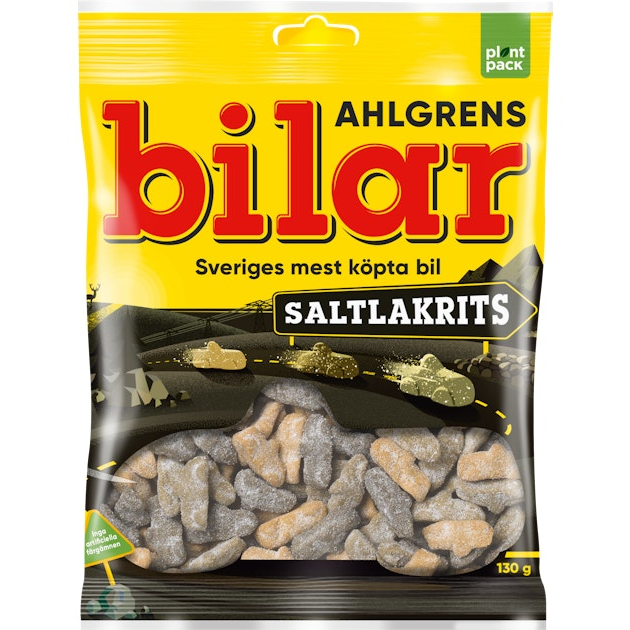 Ahlgrens Bilar Salty Licorice Swedish Candy