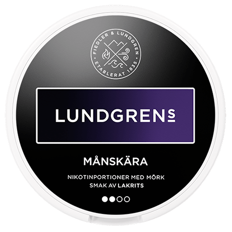 Lundgrens Månskära All White Nicotine Pouches