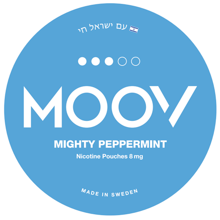 Moov Mighty Peppermint Nicotine Pouches