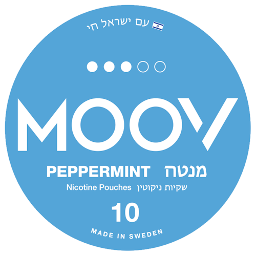 Moov Mighty Peppermint Nicotine Pouches