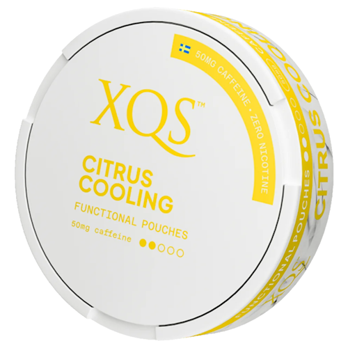 XQS Citrus Cooling Functional Pouches Caffeine