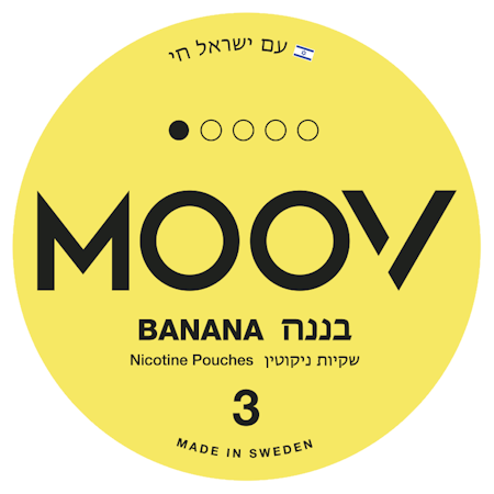 Moov Banana Kosher Nicotine Pouches