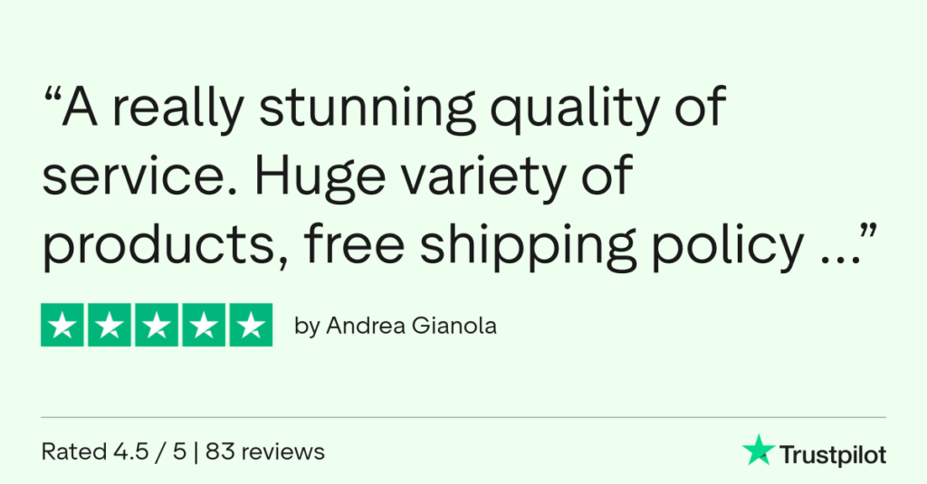 Trustpilot Review Andrea Gianola