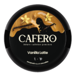 Cafero Vanilla Latte Caffeine Coffee Pouches Nicotine-Free