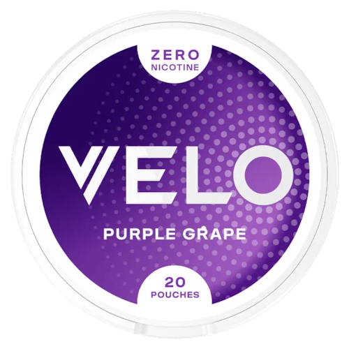 Velo Purple Grape Zero Nicotine-Free Pouches